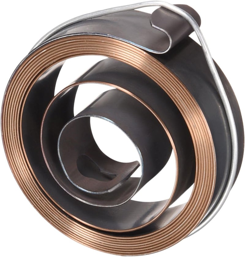 CoCud Drill Press Spring, 70.87" Length 62x19x0.7mm Quill Spring Feed Return Coil Spring Assembly - (Applications: for Vacuum Cleaner Volume Tube Coil Spring) - Image 1